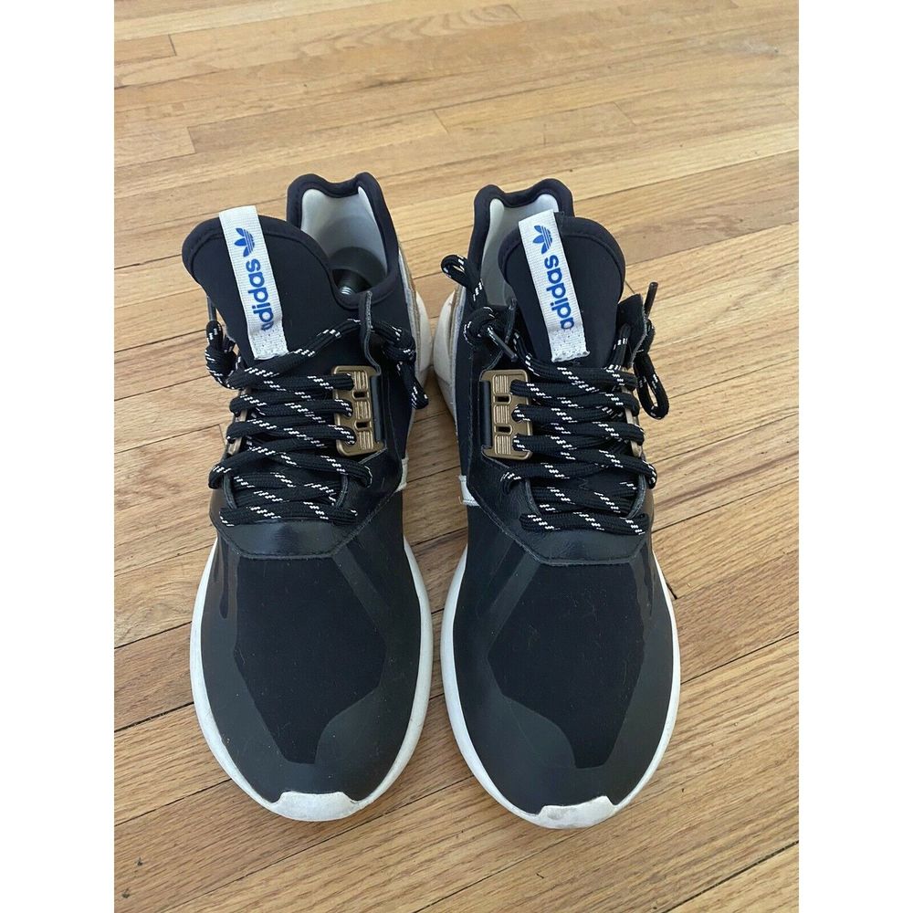 Adidas Mens Tubular Runner Black/Gold